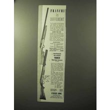 1964 Franchi Hunter Grade, Field Aristocrat Shotgun Ad