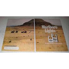 1978 Marlboro Lights Cigarettes Ad - The Spirit