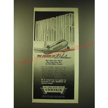 1951 Convair-Liner Airlplane Ad - The choice of 20 Airlines