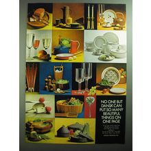 1970 Dansk Designs Ltd. Ad - No one can put so many beautiful things on One Page
