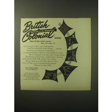 1948 British Colonial Hotel Ad - Nassau in the Bahamas