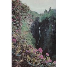 Falls Of Measach Gorge Of Corrieshalloch Ullapool Rare Postcard