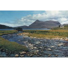 Quinnaig Loch Assynt Inchnadamph Scottish Rare Postcard