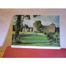 DEAN CASTLE, KILMARNOCK, Ayrshire used postcard by E T W Dennis 1987 pm #