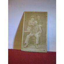 victorian photograph CDV family picture. Photo by Herr Goldman of Swansea =