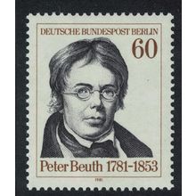 Berlin Birth Peter Beuth constitutional lawyer 1981 MNH SG#B627