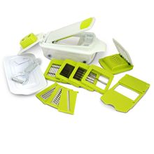 MegaChef 8-in-1 Multi-Use Slicer Dicer and Chopper with Interchangeable Blade...