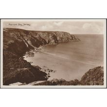 Plemont Bay, Jersey, c.1930s - RP Postcard