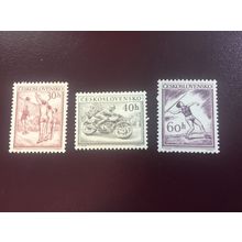 ICOLLECTZONE Czechoslovakia 611-613 VF NH sports