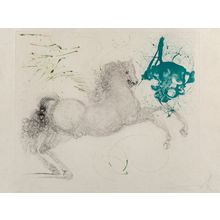 Salvador Dali (1904-1989). Pegasus, from The Mythology, 1963 Poster Canvas Movie