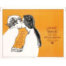 Friends (1971)_0 Movie Film Poster Canvas iconic design