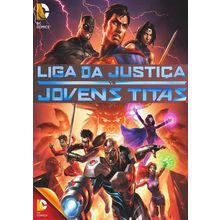 Liga da Justiça vs Jovens Titãs Art Gallery Poster Canvas Print Wall Decoration