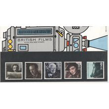 GB stamps 1985 Presentation Pack - SG 1298-1302 - British Film Year