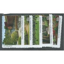 AUS 2013 SET (S/A) 'BOTANIC GARDENS -' (5v) FINE USED (EBID37-968)