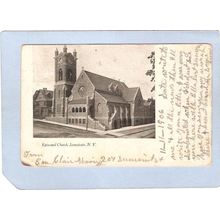 New York Jamestown Episcopal Church Street Scene ny_box3~954