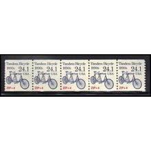 2266 24.1c Tandem Bicycle Fine MNH Dry Gum PNC 1/5 X1334