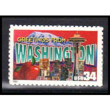 3607 34c Washington Fine MNH V2754