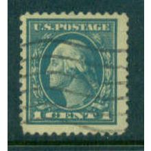 Used 498 1c George Washington Fine Plus A10569