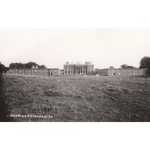 Heythrop College Oxford Grounds Real Photo Postcard
