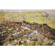 Lewes Town Model Toy Replica Limited Edition Rare Sussex Postcard