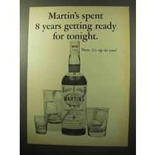 1964 Martin's Scotch Ad - Now It's Up To You!