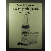 1964 Martin's Scotch Ad - Wasn't That Worth Waiting For