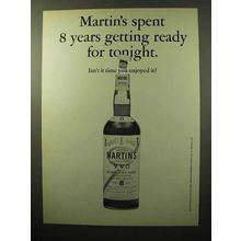1964 Martin's Scotch Ad - Isn't It Time You Enjoyed It?