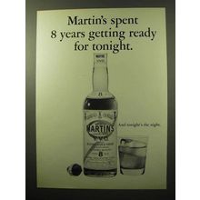 1964 Martin's Scotch Ad - Tonight's the Night