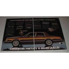 1981 Pontiac Grand LeMans Ad - Formal
