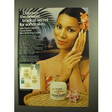1981 Pond's Cream & Cocoa Butter Ad - Tropical Secret