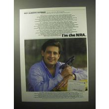 1987 National Rifle Association NRA Ad - Alberto Gutman