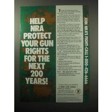 1987 National Rifle Association NRA Ad - Protect Rights
