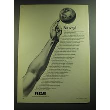 1969 RCA Corporation Advertisement - But why?