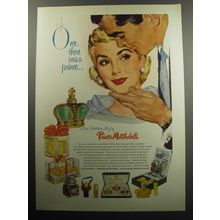 1957 Prince Matchabelli Perfume Advertisement - Once there was a prince