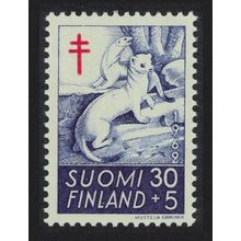 Finland Stoat. Wild Animal 1962 MNH SG#644 Sc#b165