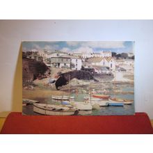 PORTSCATHO, CORNWALL used vintage postcard by George Wells 1960 pm =
