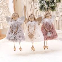 Woodside Home Living - Christmas Tree Hanging Decoration Angel (Set of 3)