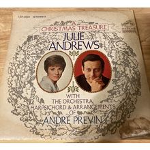 A Christmas Treasure Julie Andrews & Andre Previn LP