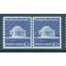 1520 10c Jefferson Memorial Almost Very Fine MNH CLP B0809