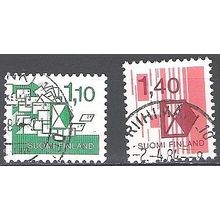 Finland 1984 Michel 940 - 941 O Cote (2013) 0.40 Euro Nouveau système de tri