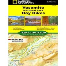 Yosemite National Park Day Hikes Map