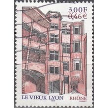 France 2001 Michel 3530 O Cote (2008) 1.00 € Le Vieux-Lyon Les traboules