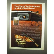 1975 Golden Eagle Over/Under Grade I Field Shotgun Ad
