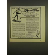 1985 NordicTrack Cardiovascular Exerciser Ad - Better than jogging, swimming