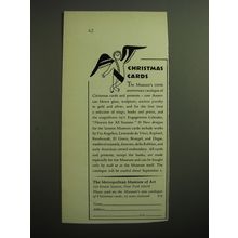 1970 The Metropolitan Museum of Art Ad - Christmas Cards