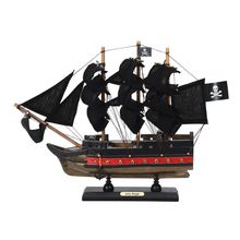Wooden Captain Hooks Jolly Roger from Peter Pan Black Sails Limited Model Pir...