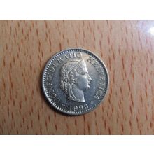 Switzerland 1993 10 Rappen Coin