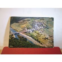 AERIAL VIEW, POUPEHAN-SUR-SEMOIS, BELGIUM used postcard 1975 pm =