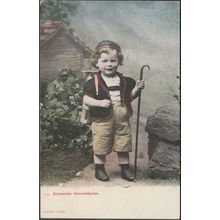 Schweizer Sennenknabe, c.1900-05 - Illustrato Luzern AK