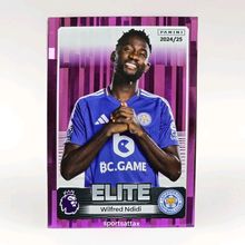 Panini Premier League 2025 ELITE Parallel Sticker - Purple Wilfred Ndidi - 370